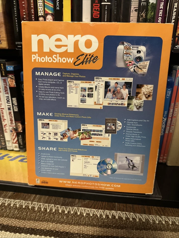 Nero Photoshow Elite (PC Software) Photos Make Manage Share Microsoft - Image 2 of 3