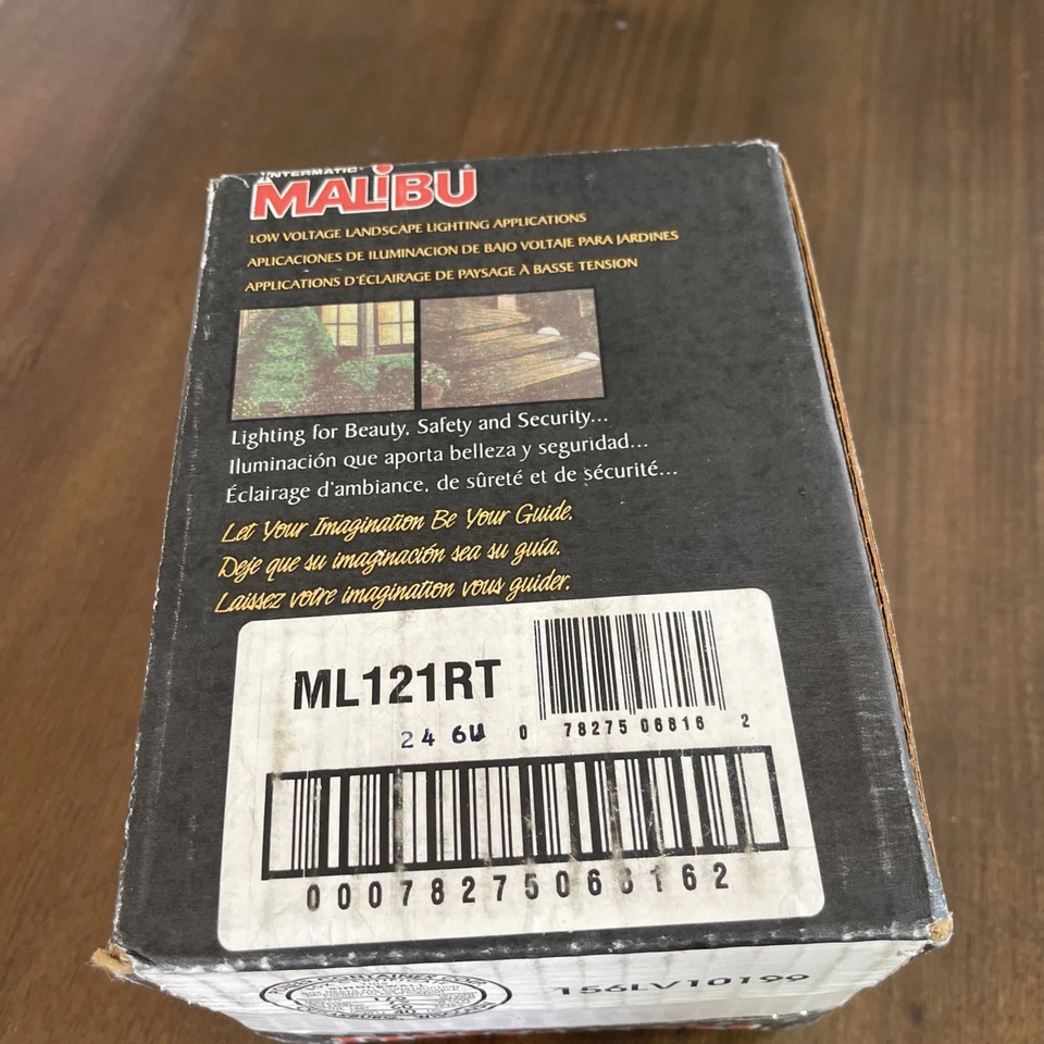 Malibu ML121RT Transformador de Bajo Voltaje Paquete de Energía 121 Vatios Temporizador Intermático Nuevo Foto 4 de 4