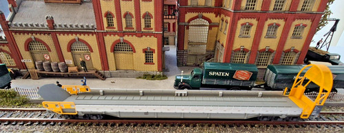Hag H0 376 DC Auffahrwagen 436 3 003 7 der BLS in OVP/2516 | Zustand: Gebraucht
