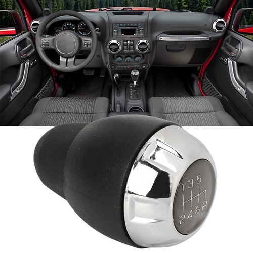 6 Gear Shift Knob Manual Gear Shift Knob 68085312AB Head Manual Shifter - Picture 12 of 12