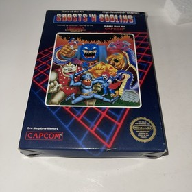NES Ghosts &lsquo;n Goblins, 5 Screw, With Hang Tab And Poster
