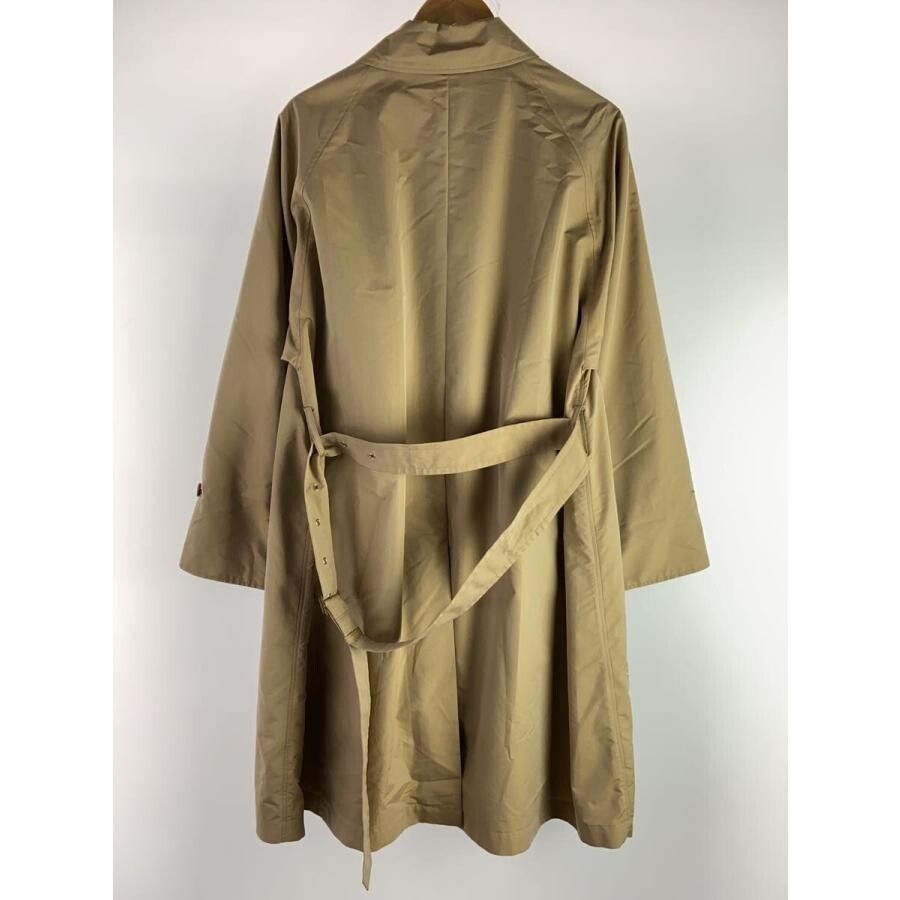 AURALEE A85C02FP Trench Coat Cotton Beige Size 3 Mens Outerwear Button Front image 10