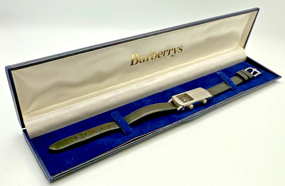 Women's Vintage Burberry BU4750 2-in-1 Dual Dial Reverso Style Tank VGC - Image 4 of 4