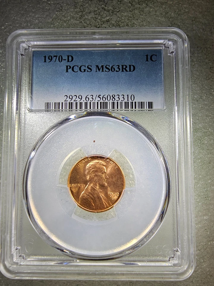 1970-D 1c MS63RD Closed AM 56083310 - Image 3 of 4