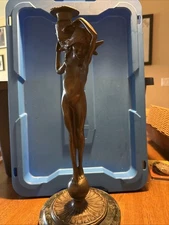 Edward McCartan (1879-1947) Bronze Sculpture of a Nymph