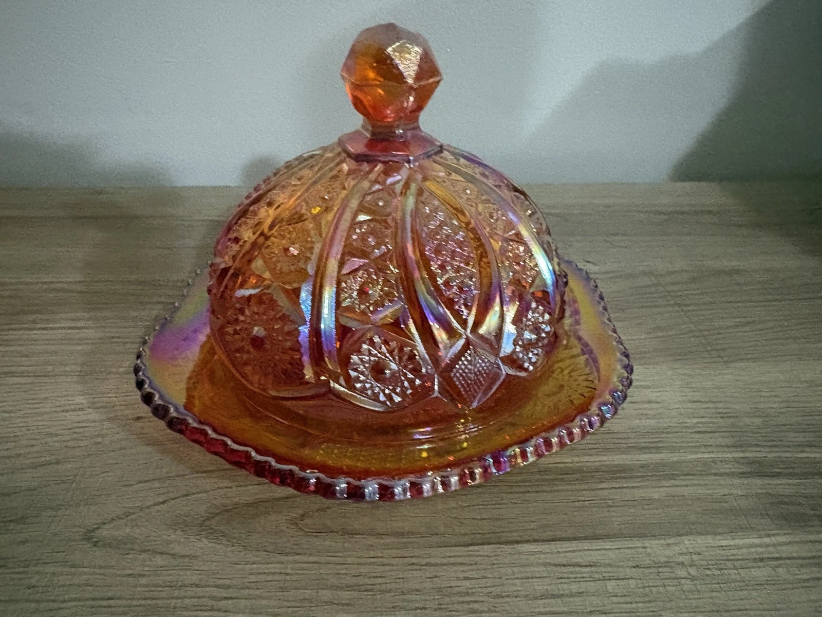 Vintage Covered Butter Dish