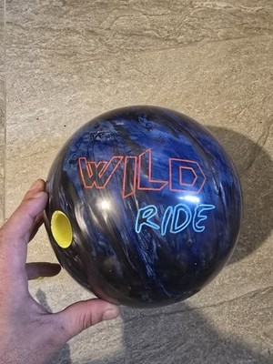 Brunswick Wild Ride Bowlingkugel - 15 Pfund - erster Bohrer - hat Balanceloch