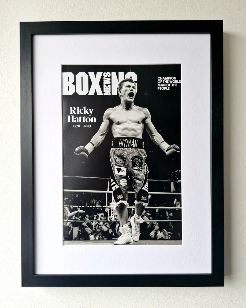 Autografo Autografato Di Ricky Hatton, Raro Cimelio Di Boxe - Foto 13