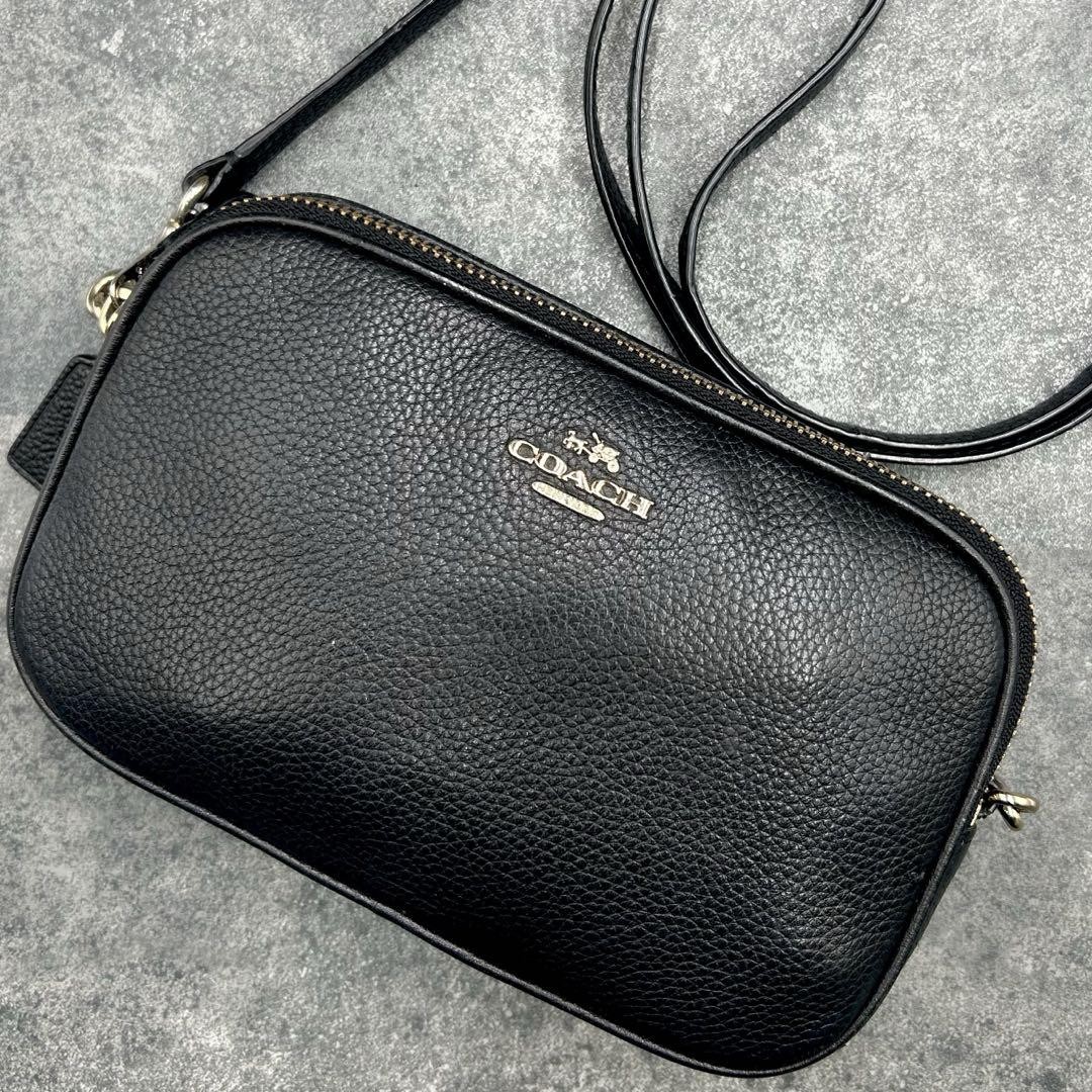 Coach Authentic Leather Black Shoulder Bag G07162340