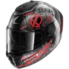 Shark Spartan RS Shiever Carbon Anthracite Red