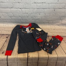 Mini Boden Santa Christmas Pajama Set Size: 4Y
