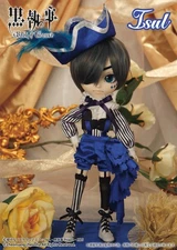 Black Butler Book of Circus Smile Ver.  Isuru  Ciel  Brand new Doll Figure
