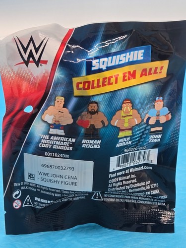 WWE Squishie Squishme! 4 Pc. Set Hogan,Cena,Rhodes,Reigns --DD - Picture 9 of 12
