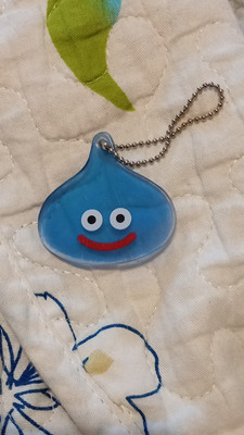 Square Enix Dragon Quest Rivals Acrylic Stand Keychain Blue Slime