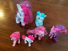 Lot of 6 My Little Pony 3 inch and 6 inch Toys