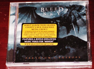 Bleed The Sky: Paradigm In Entropy CD ECD 2005 Nuclear Blast USA NB 1380-2 NEW