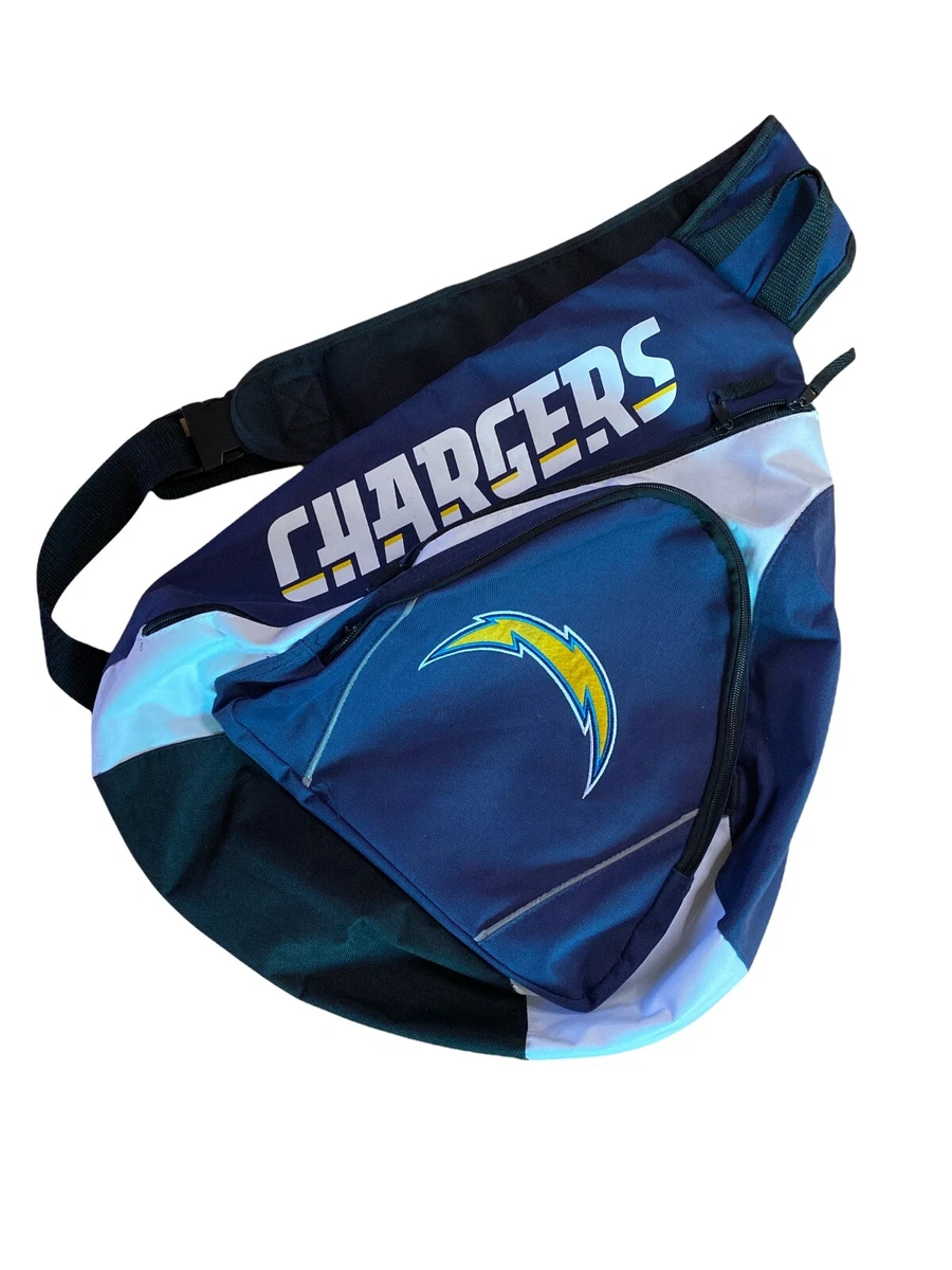 San Diego Chargers NFL Backpack Teardrop Sling Navy Blue Yellow MINOR FLAW