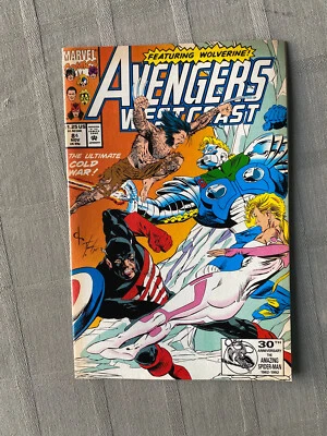 AVENGERS WEST COAST N°88 Englisch Erste Ausgabe Sehr Guter Zustand - Bild 1 von 4