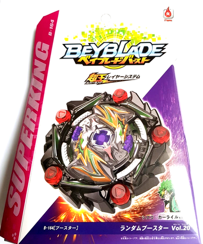Beyblade Burst SuperKing – Curse Ragnaruk B-164 – Top Avec Accel’ 0.3