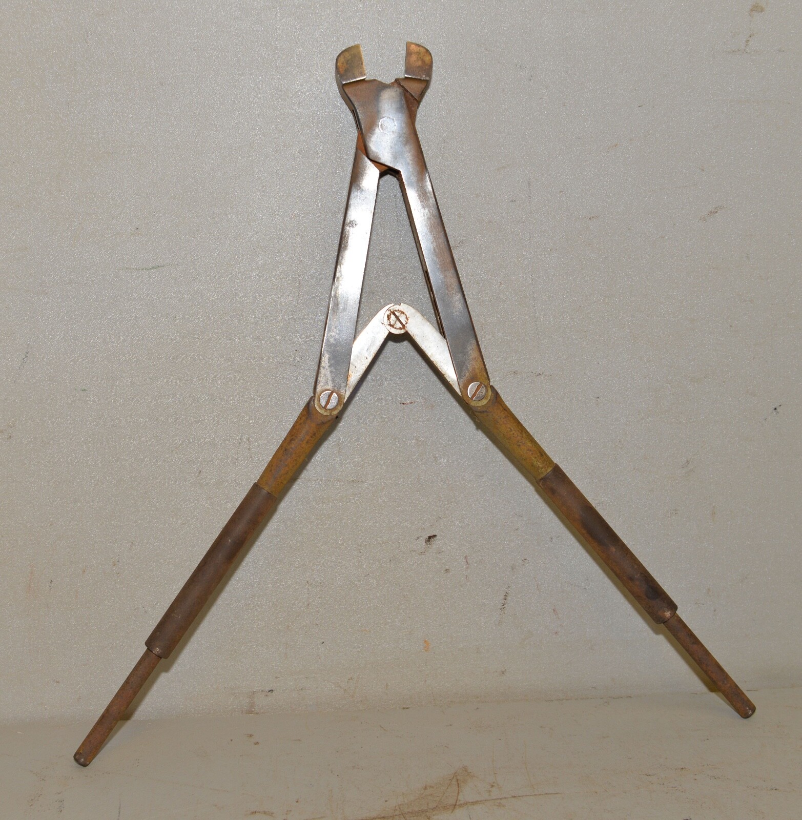 Quality H & C Chicago horse cow nipper cutter collectible lever action tool 