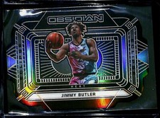 2020-21 Panini Obsidian Eclipse Die-Cut #20 Jimmy Butler No 16 of 35