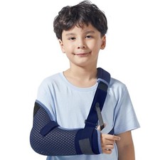 Kids Arm Sling Shoulder Immobilizer with with Waist Strap for Children Right XS