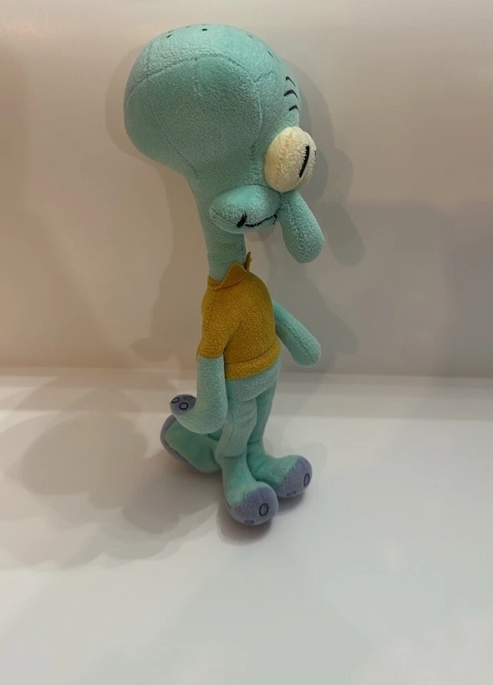 Ty Squidward Tentáculos 9,5" Brinquedo de Pelúcia NickelodeonFamily Viacom 2004 - Imagem 3 de 4