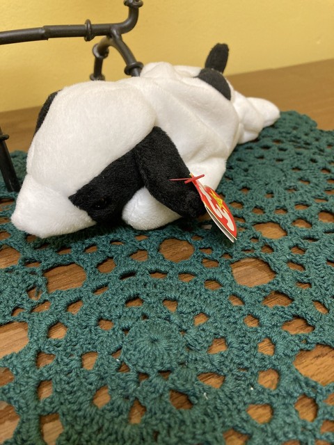 Ty Spot The Dog Wi/spot Beanie Baby Retired 1993 PVC Pellet 4th Gen for sale online | eBay