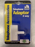 Telephone Adaptor 3 Way