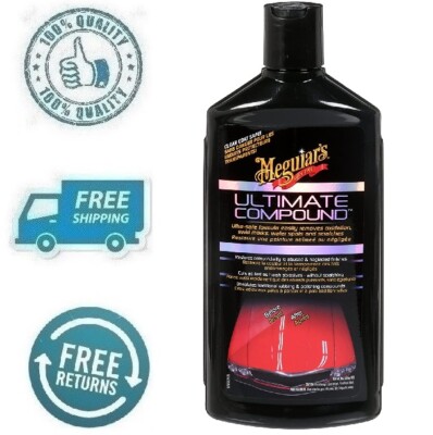 New Meguiar's Ultimate Compound Oxidation Swirl Mark Water Spot Scratch Remover
