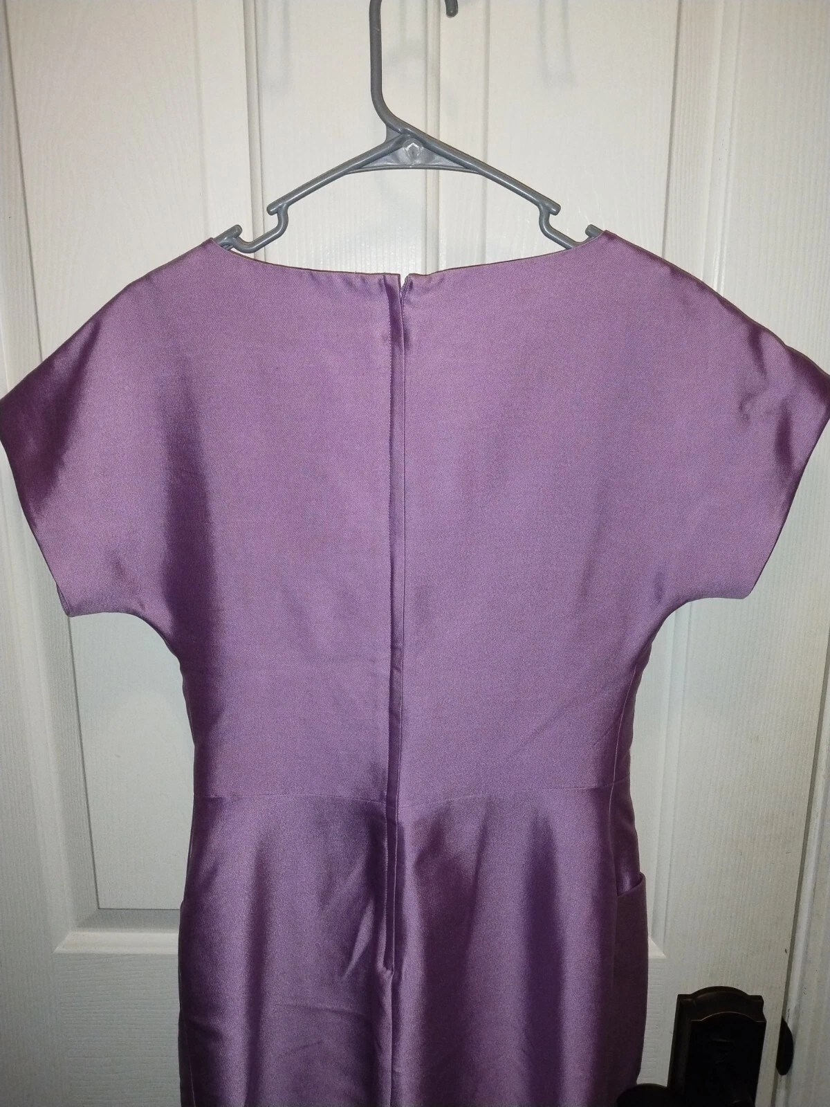 Abito vintage Kate Spade taglia 4 lilla lana e seta