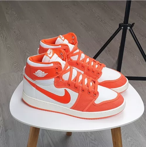 Air Jordan 1 Retro AJKO Rush Syracuse Orange Size 45