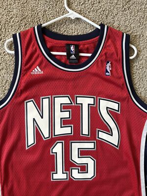 Children's Adidas NBA Brooklyn Nets #15 Carter Jersey Size L