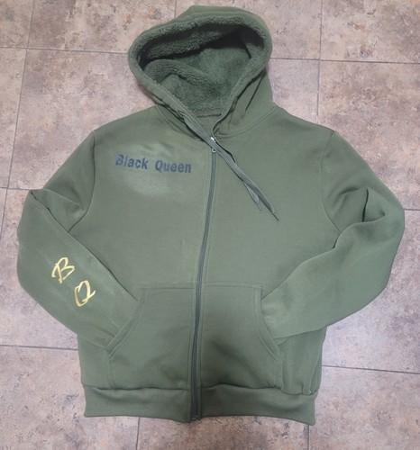 Sweat Suits Female Green Black Queen Sweat Suit size Large New with Tags - Picture 10 of 24