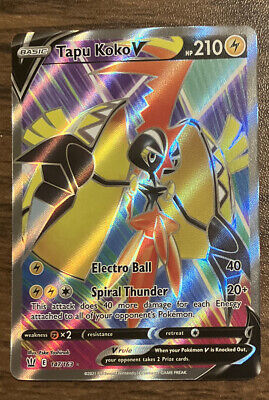  Tapu Koko V - 147/163 - Full Art Ultra Rare - Sword