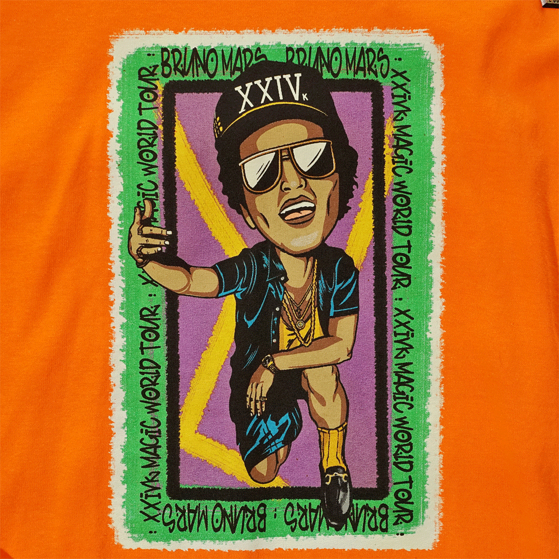 ブルーノマーズ 24Kmagic world tour2018 ツアーTシャツ Bruno
