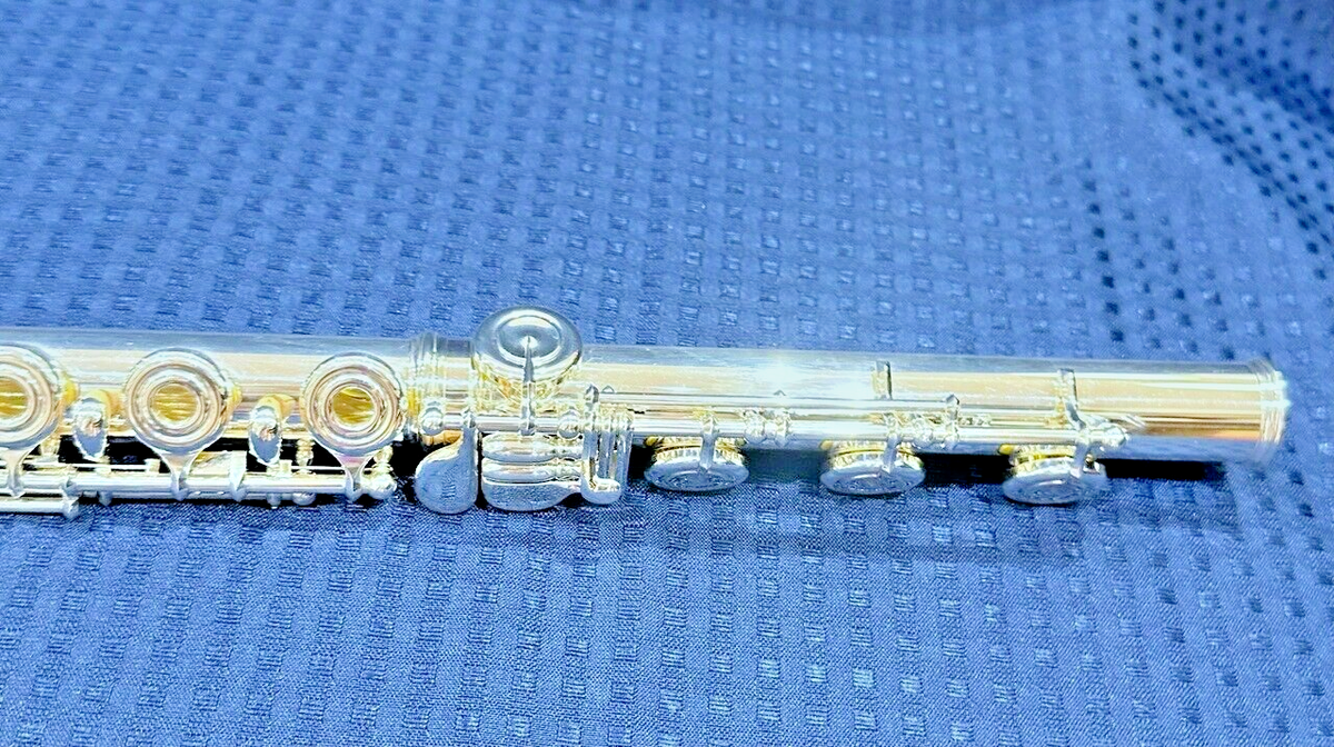 FLUTE YAMAHA YFL-871 DH B-FOOT OPEN HOLE HAND MADE SILVER | eBay