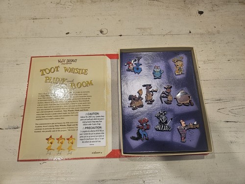 Disney Trading Pins Set LE 2500 50th Anniversary Toot, Pfeife, Plunk und Boom