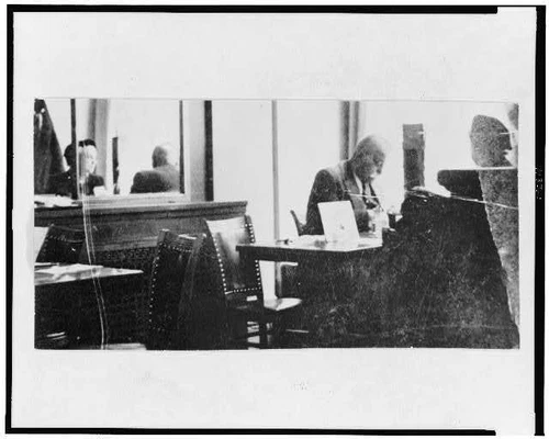 George Ivanovich Gurdjieff?,1872-1949,influential spiritual teacher,seated,desk