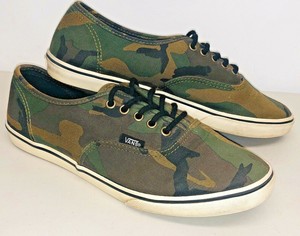 camo green vans