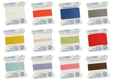 Griffin® PowerNylon Bead Cord Thread with Needle 2m Length Different Sizes