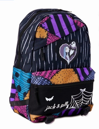 Disney The Nightmare Before Christmas Jack and Sally Unisex 18" Laptop Backpack - 第 2/4 張圖片