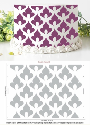 Moroccan Large Wall Stencil Pattern Painting Furniture Reusable Crafts TE277 - Picture 6 of 20
