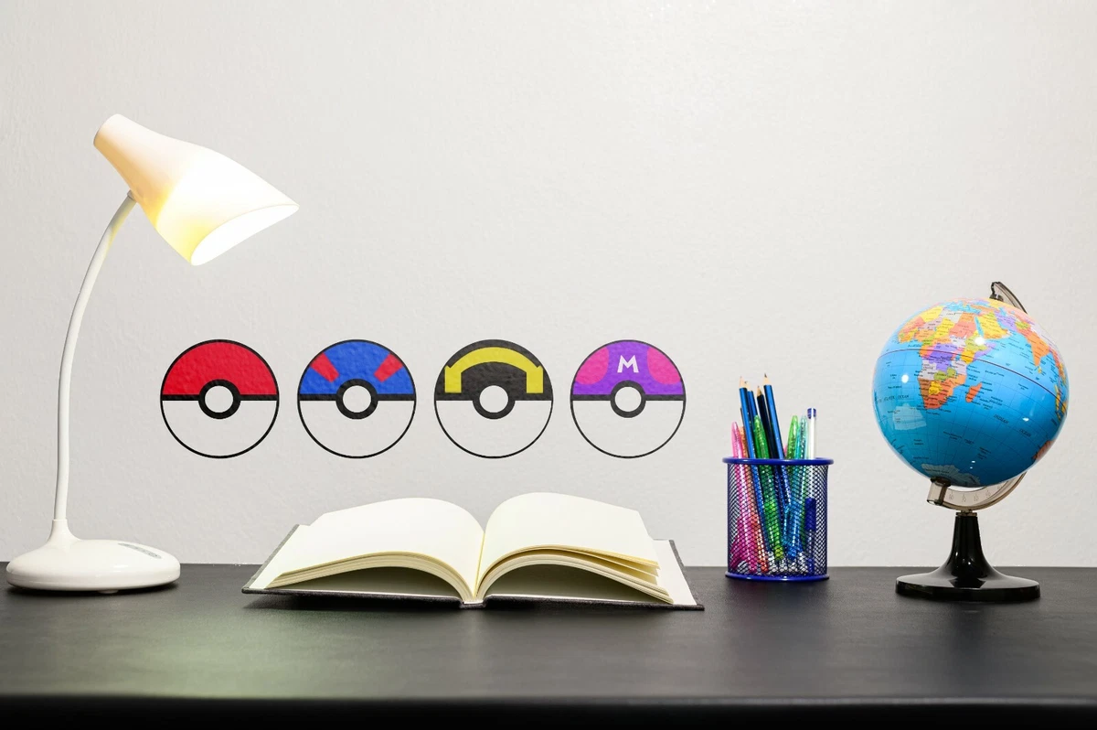 Pokeball stencils
