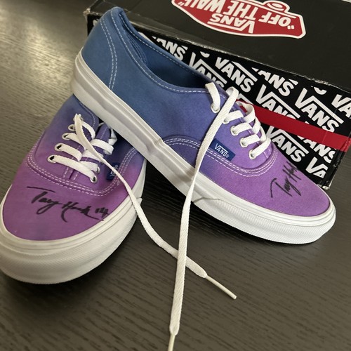 Tony Hawk SignedVans Authentic Slim Ombre Hollyhock/Surf The Web UK7, US8 Men’s - 第 5/12 張圖片