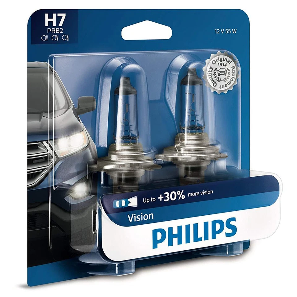 4PCS H7 PX26d Philips Halogen Headlight Light Bulb Hi/lo Beam For Audi allroad - Image 4 of 4