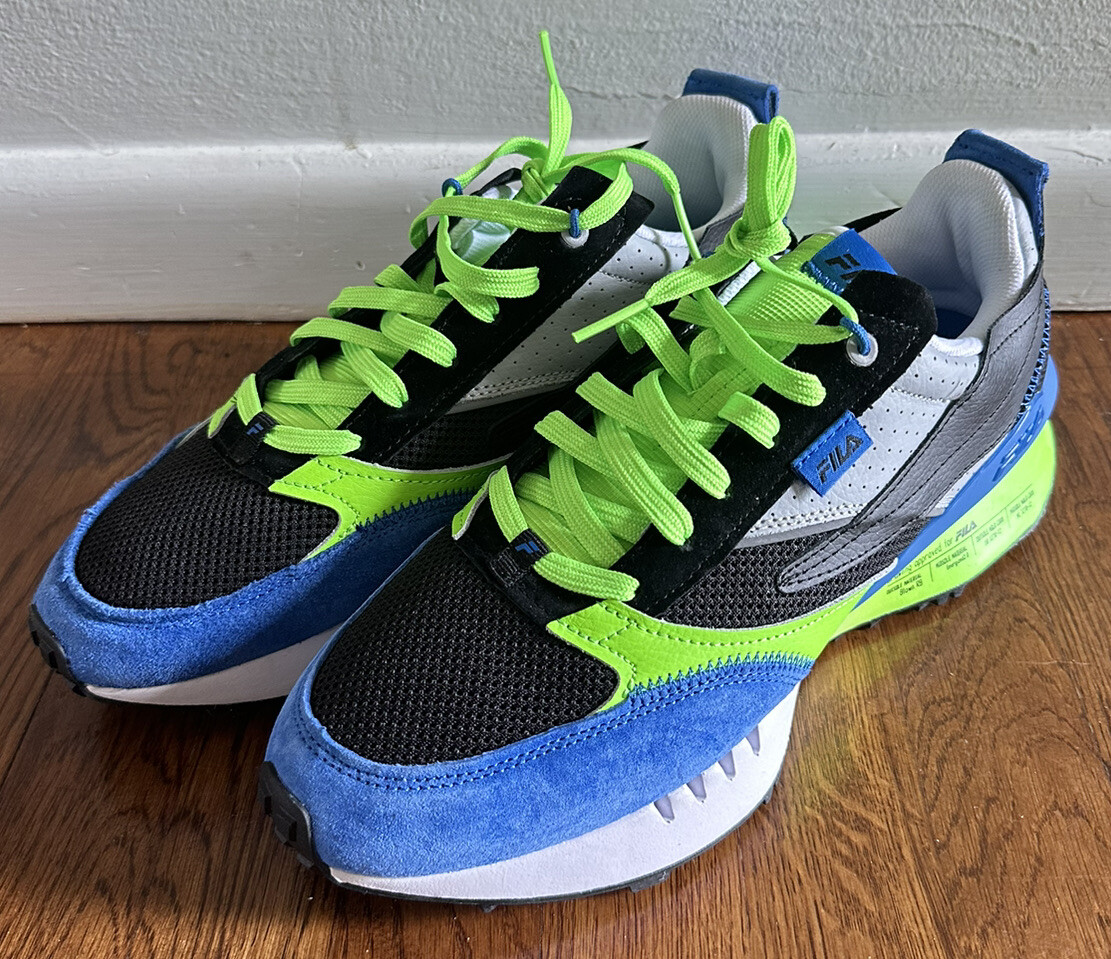 Fila Renno N Generation Black, Green, Blue Suede size