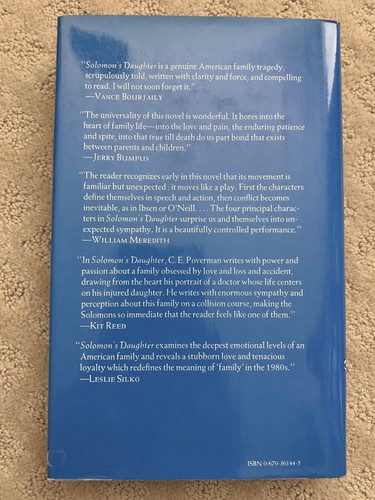 Solomon's Daughter by C.E. Poverman Hardcover - 第 2/5 張圖片