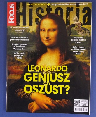 MONA LISA GIOCONDA  mag.FRONT cover 2016 Wu Zetian, Richard Nixon, Cleopatra