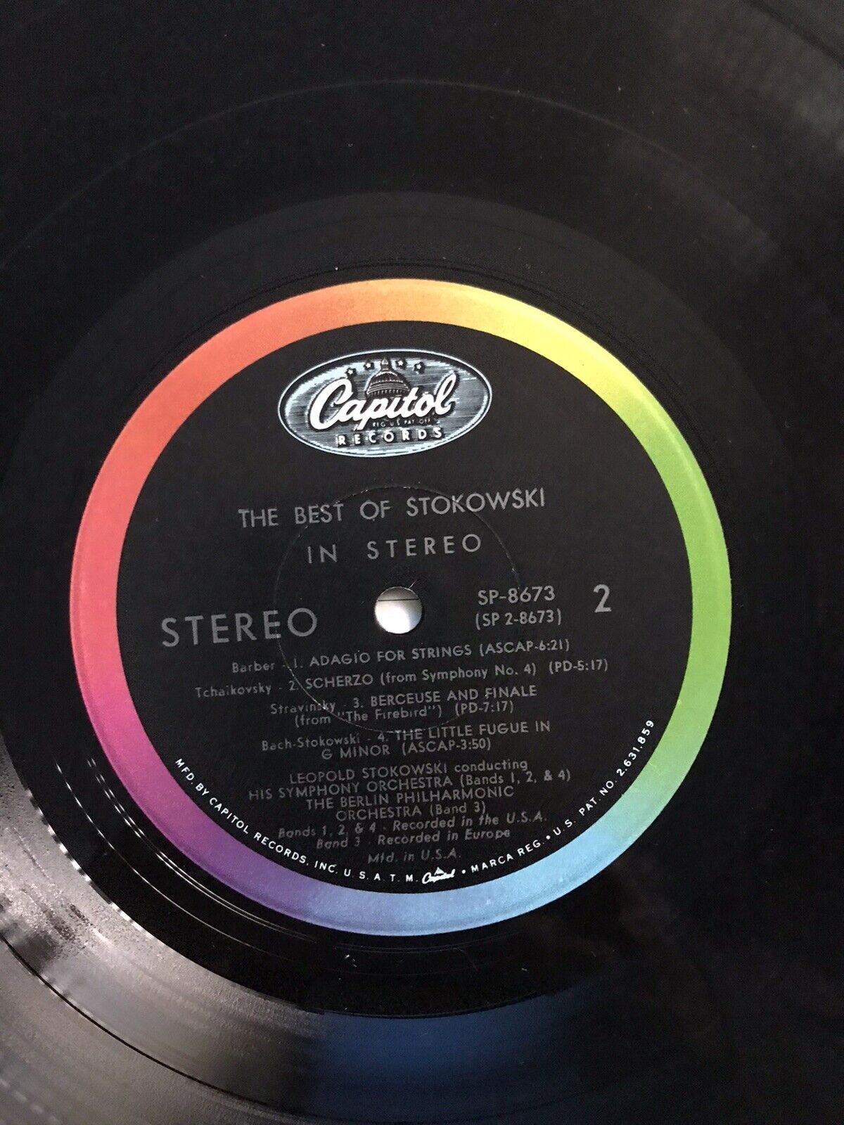 Leopold Stokowski - The Best Of Stokowski In Stereo LP, ** SHRINK WRAP * * *